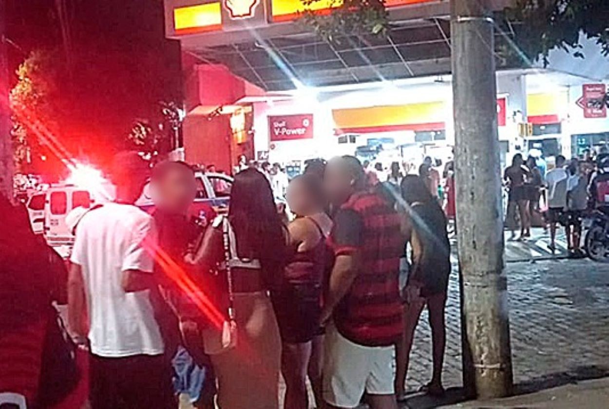 Tiroteio ocorreu em frente a um posto de combustível em Cataguases, na Zona da Mata mineira  