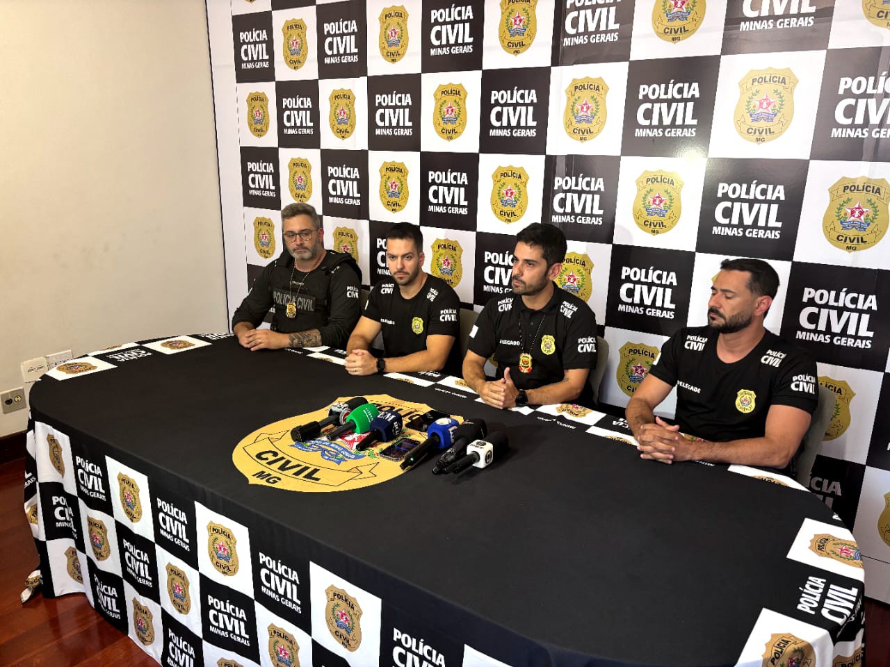 Policia Civil detalhou como a quadrilha agia durante entrevista coletiva nesta quinta (22)