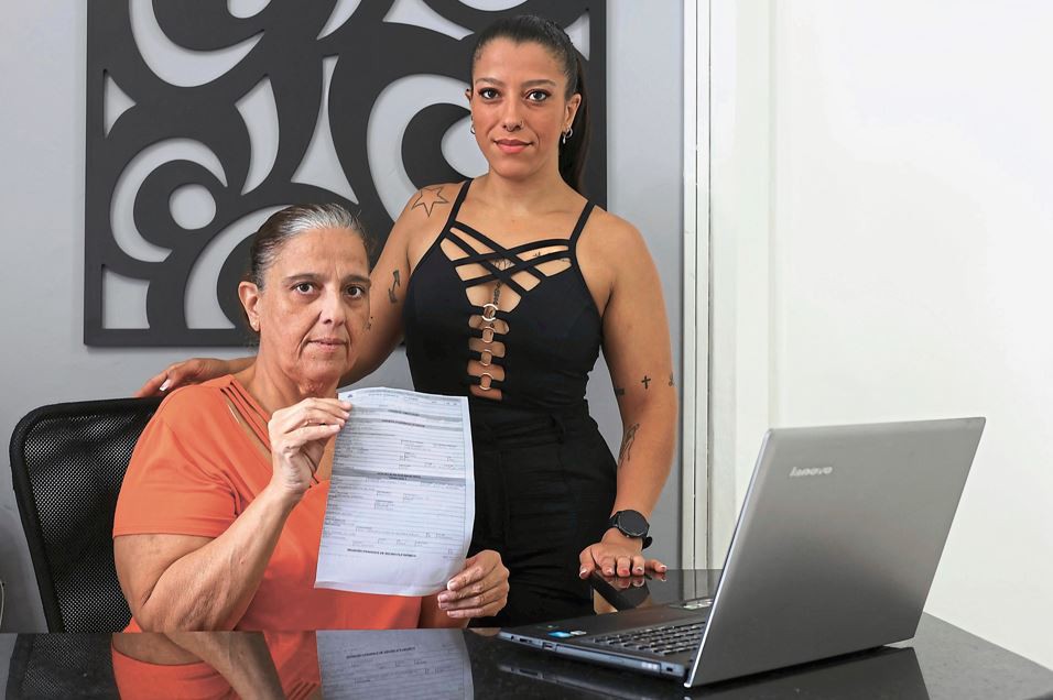 Marina e a mãe Patricia Stangherlin tiveram prejuízo recente de quase R$ 1 mil