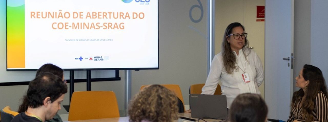 COE-Minas-SRAG durante sua primeira reunião, realizada nesta quarta-feira (7 de maio)