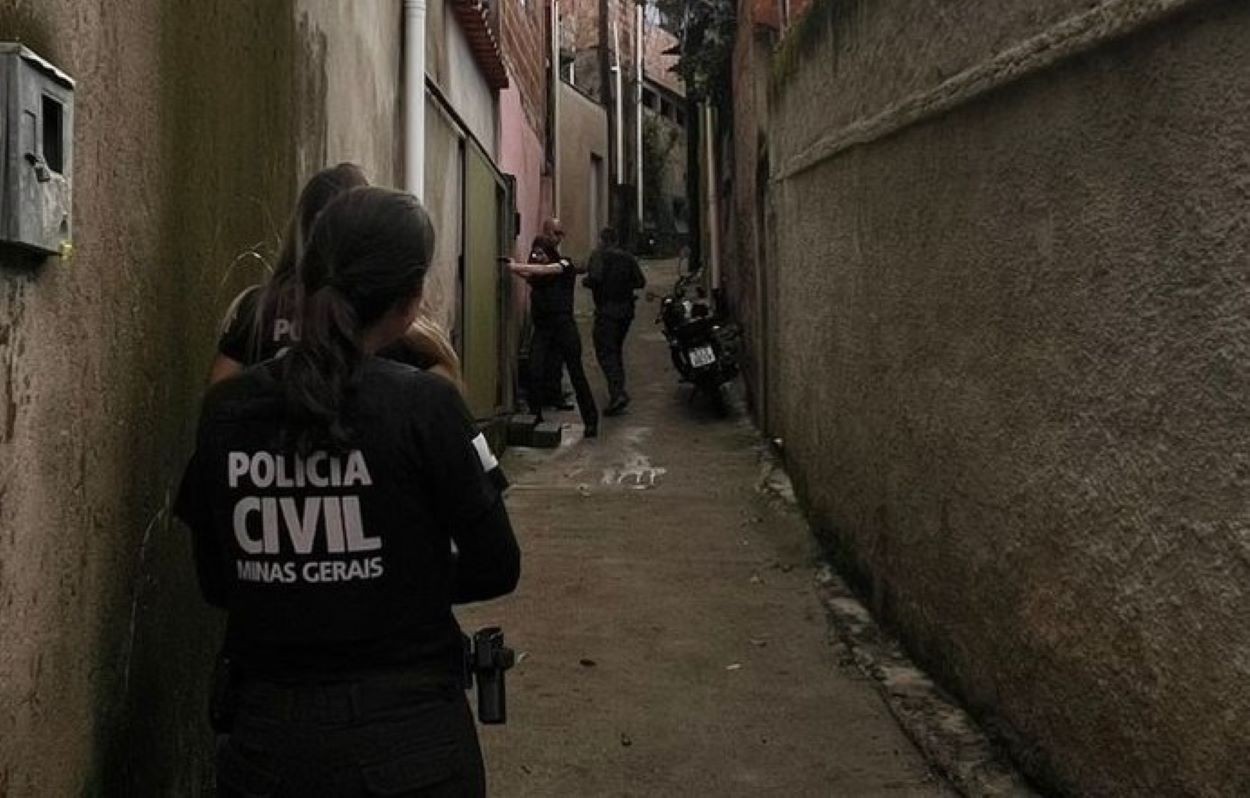 Polícia Civil deflagrou operação para prender o policial penal em Sabará, na Grande BH  