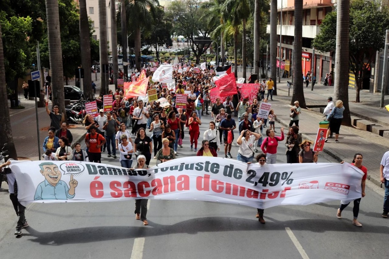 Greve acontece desde o dia 6 de junho