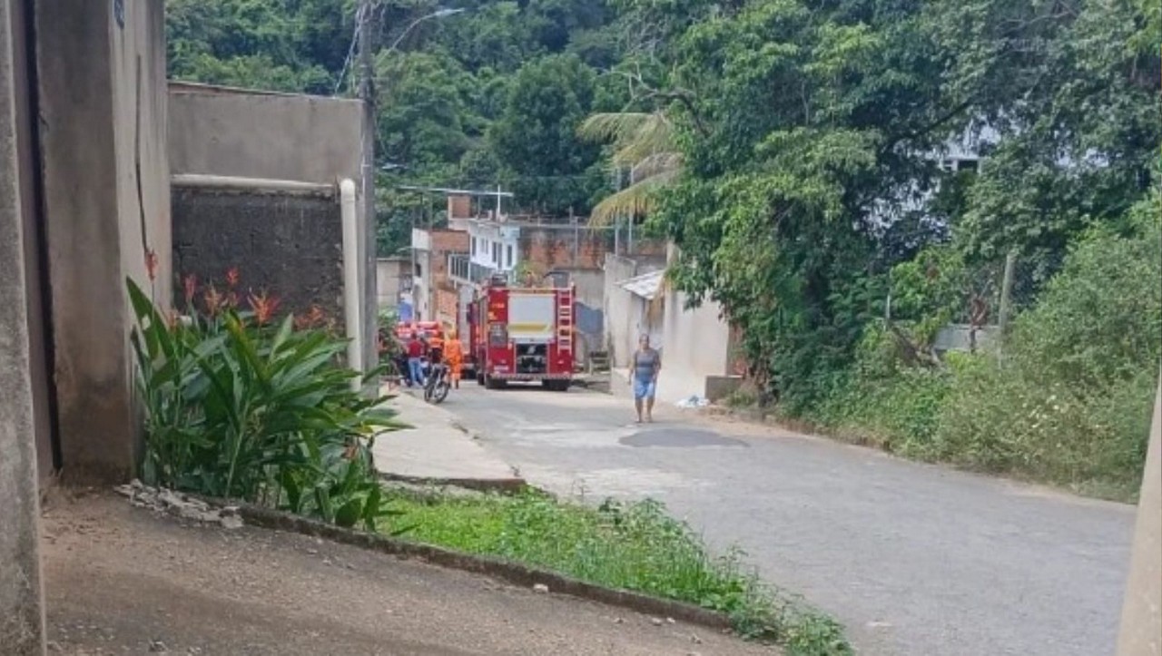 Bombeiros foram acionados para socorrer a vítima