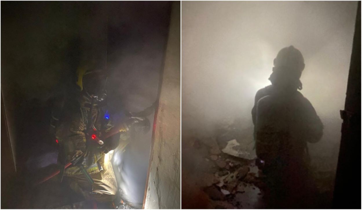 Incêndio em casa em Araguari, no Triângulo Mineiro 