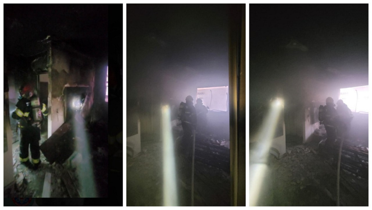 Mulher ficou com mais de 60% do corpo queimado após incêndio atingir apartamento em Uberlândia
