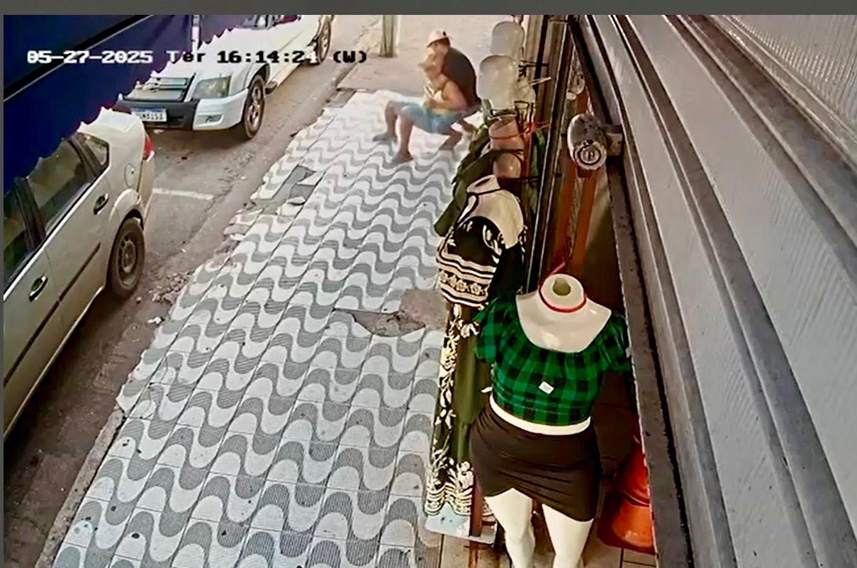 O crime ocorreu no centro da cidade de Ipatinga, na região do Vale do Aço