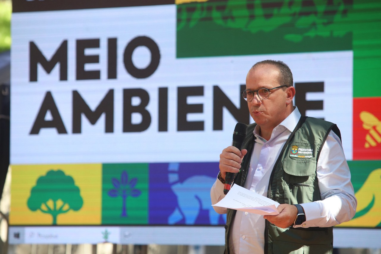 Secretário anuncia ações para o meio ambiente 