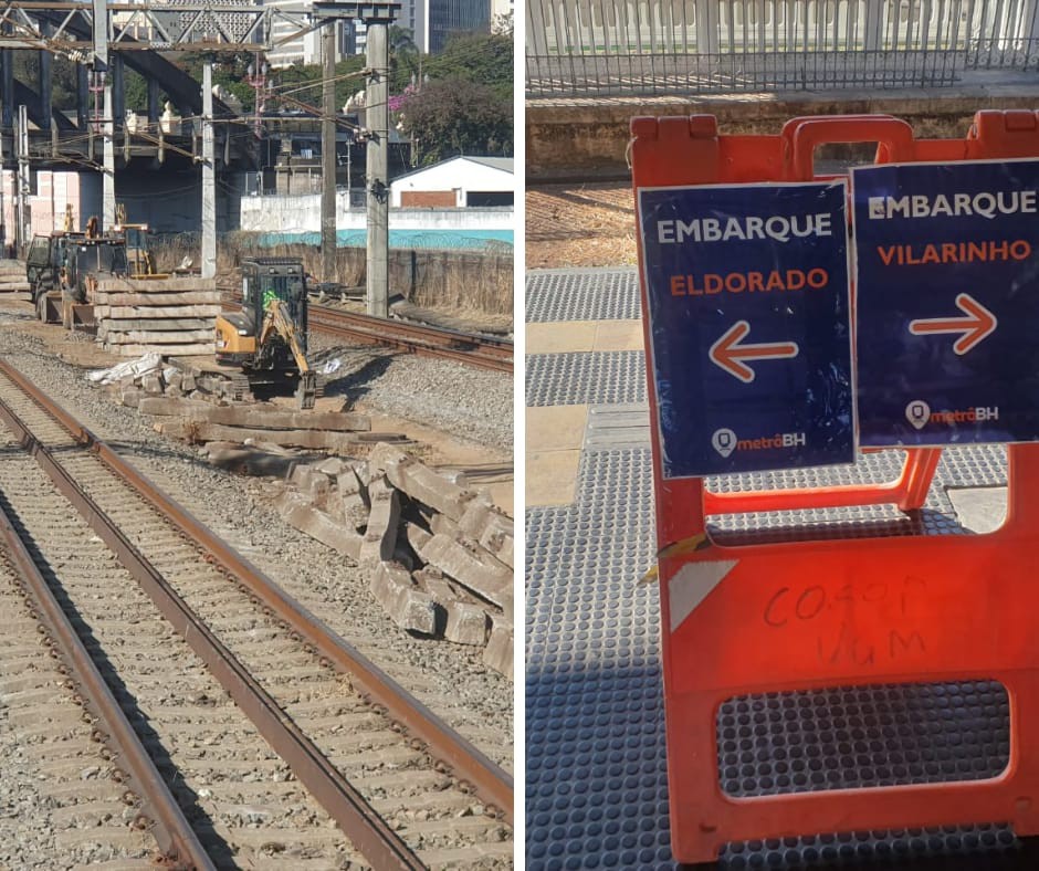 MetrôBH justificou obras para melhorias e rapidez nas viagens