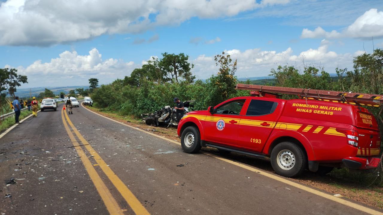 Acidente foi registrado em Indianópolis 
