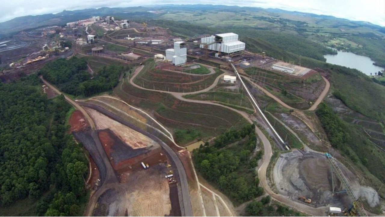 Complexo de mineração da Vale em Nova Lima (MG) 