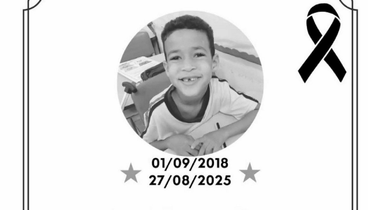 Menino completaria sete anos no próximo dia 1º de setembro