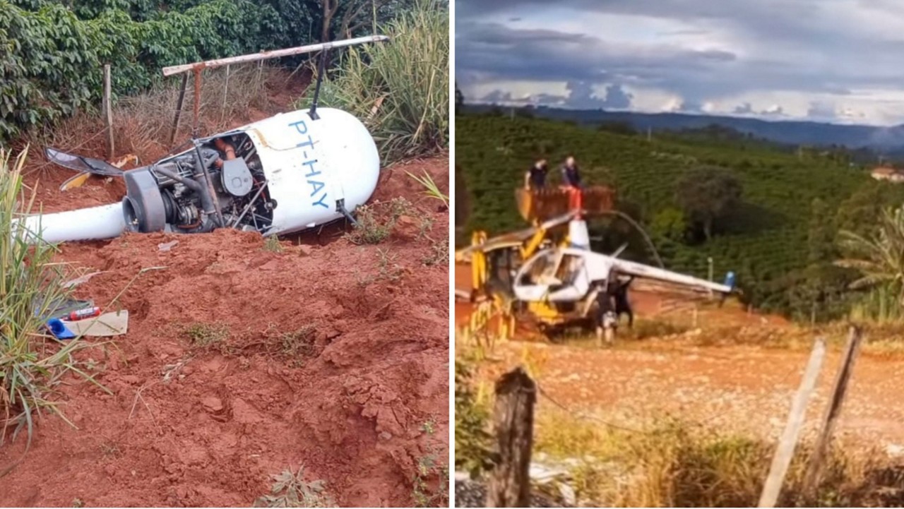 As vítimas tiveram ferimentos leves