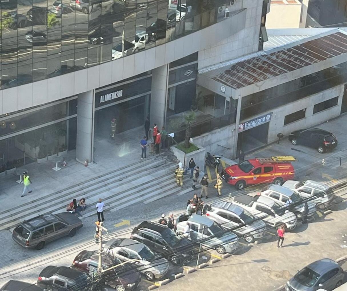 Incidente foi por volta de 8h50 