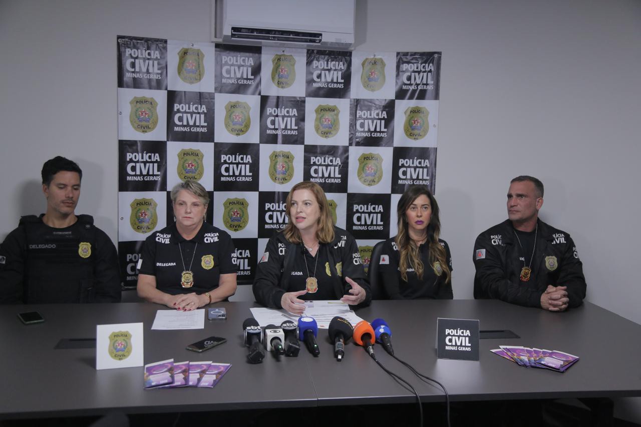 Delegada-geral da PCMG, Letícia Gamboge, reforça a importância da denúncia