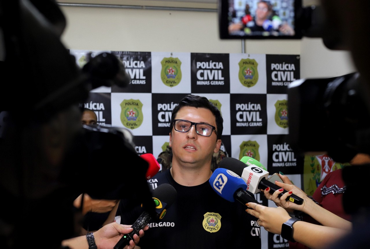 Delegado Wesley Campos fala da operação mirou suspeitos de espancar atleticano no em Contagem