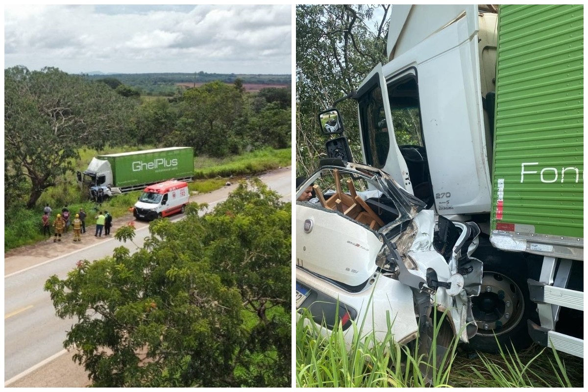 Acidente foi registro na BR-040, em Paracatu 