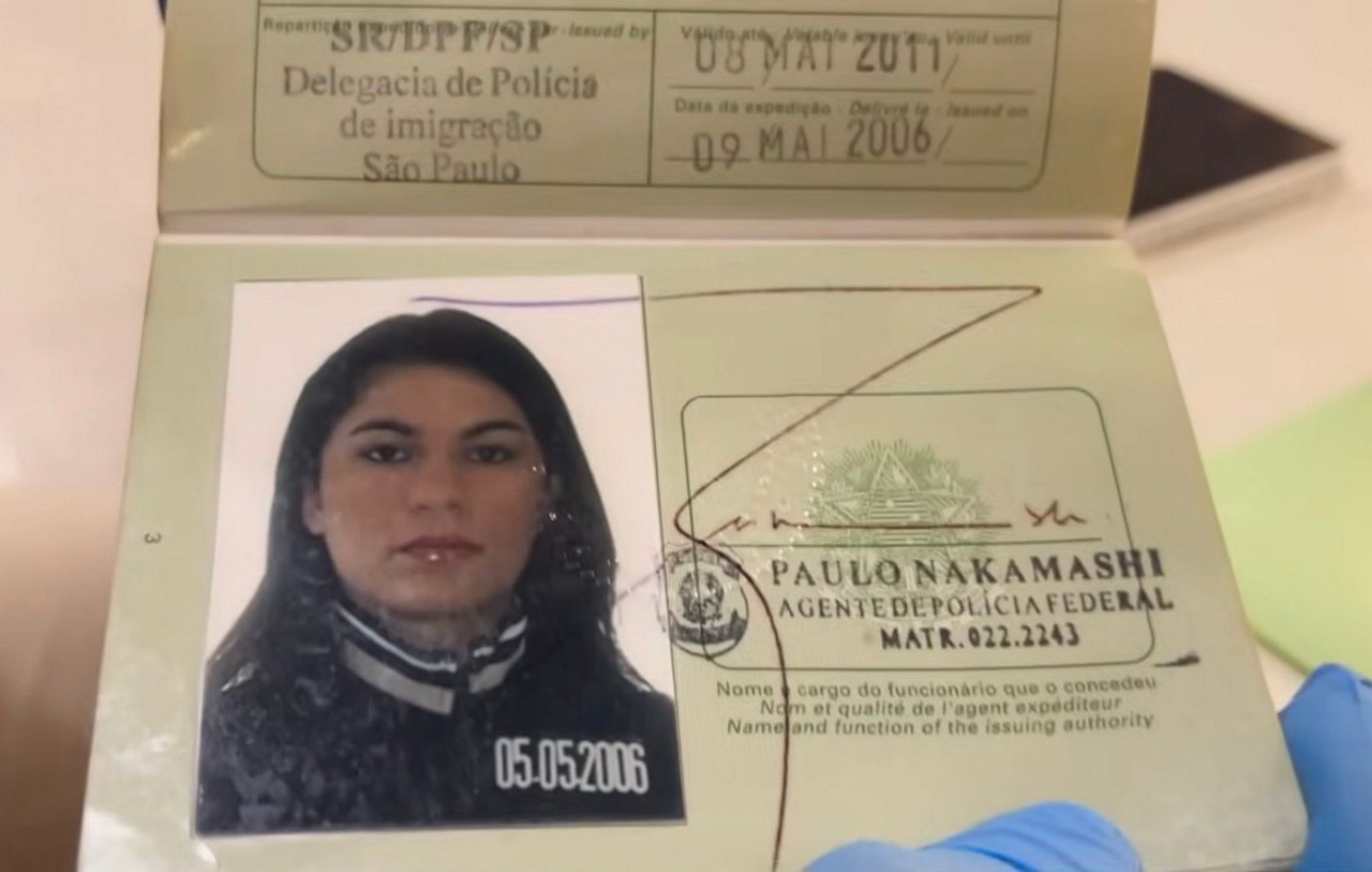 Passaporte de Eliza Samúdio, morta em 2010