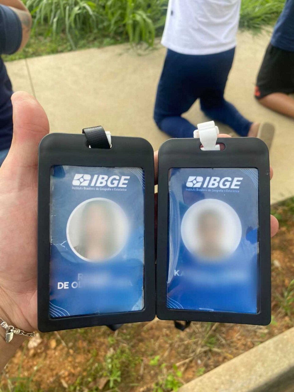 Dupla fingia ser funcionários do IBGE