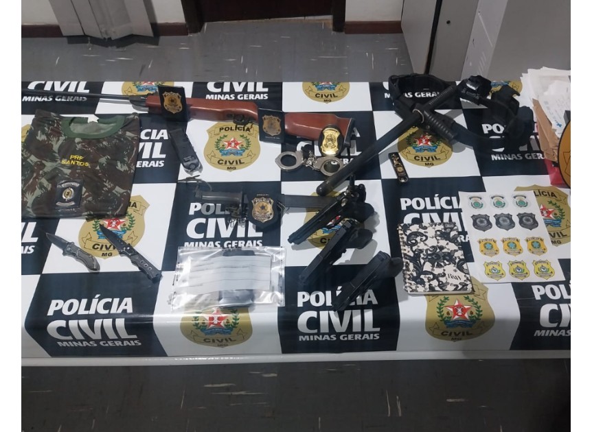 O  suspeito se apresentava como integrante da PRF