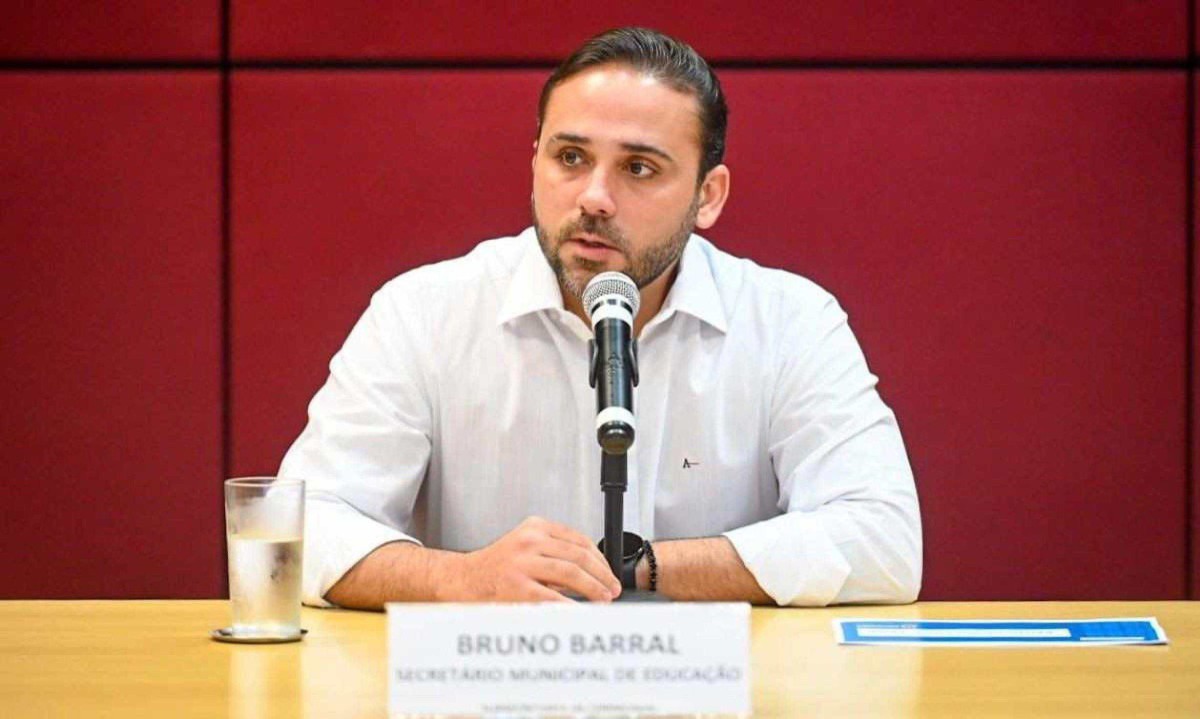 Bruno Barral foi nomeado secretário de Educação de Belo Horizonte em abril de 2024