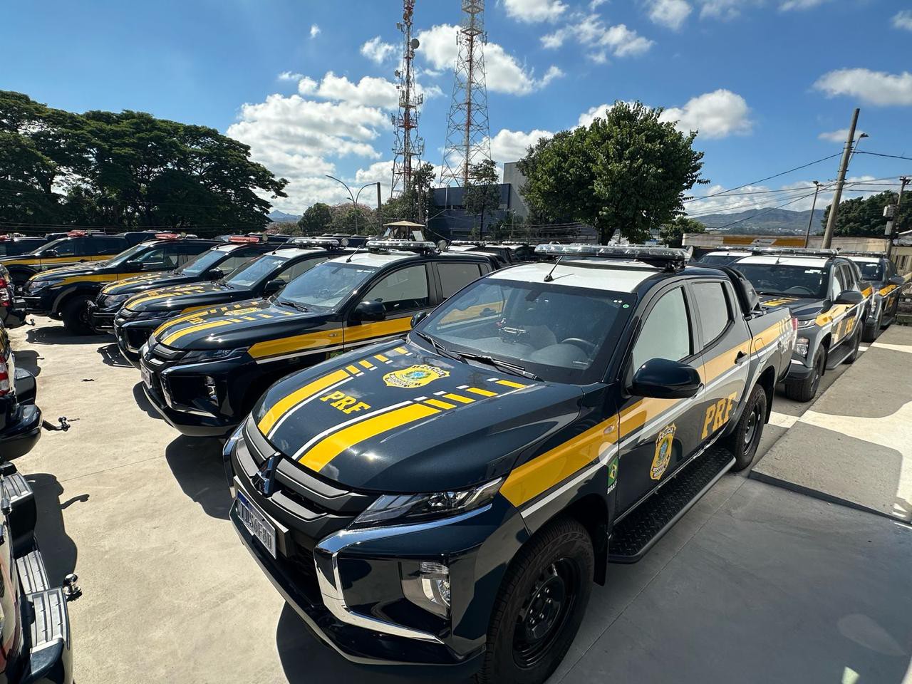 PRF recebeu o reforço de 50 novas viaturas