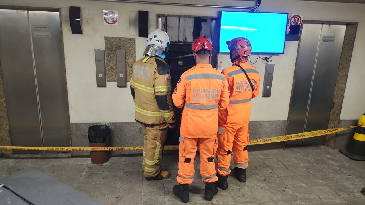 Acidente aconteceu na manhã desta segunda-feira em uma das sedes do TRF-6