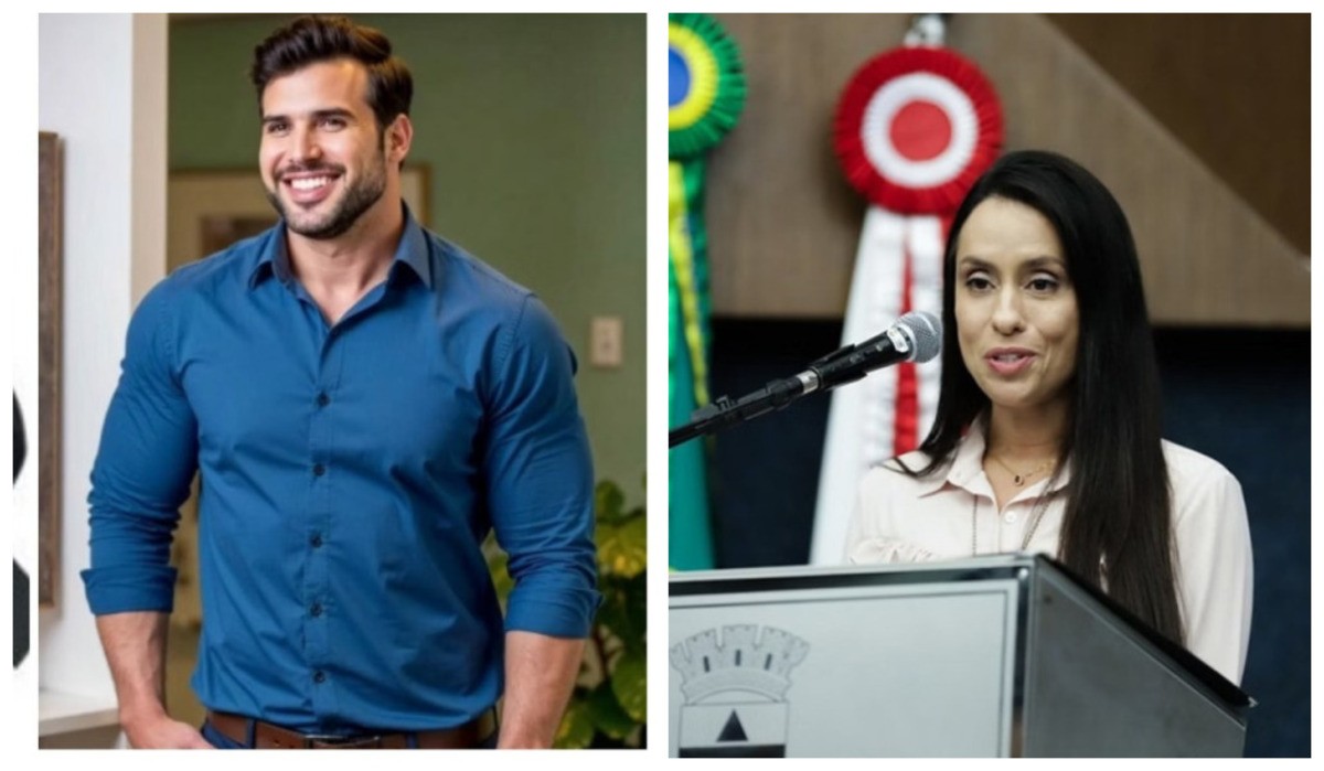 Foto mostra Renê e sua esposa Ana 