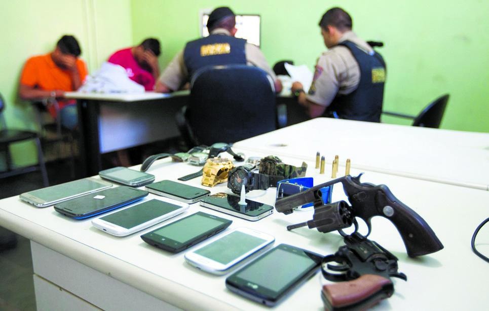 Foram 24.063 roubos somente nos seis primeiros meses de 2016