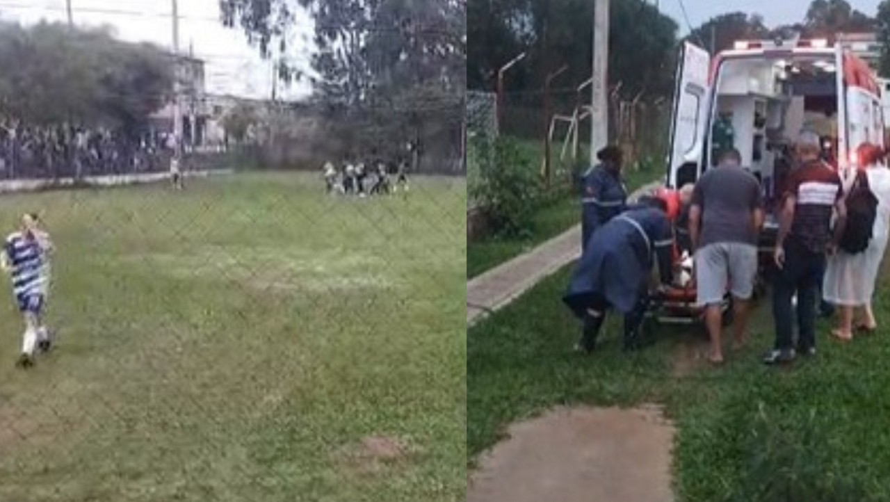 Briga mobilizou equipe do Samu, e adolescente foi encaminhado ao hospital