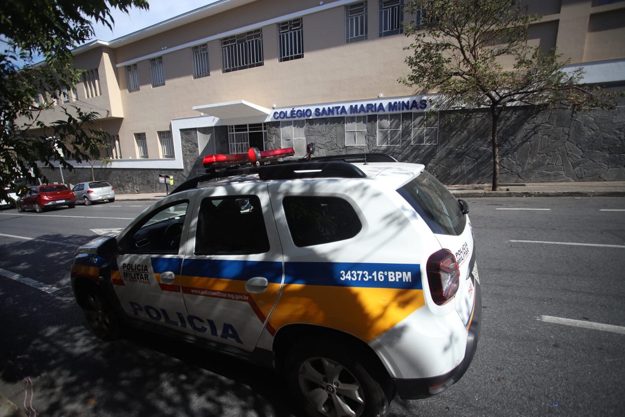 Polícia foi acionada até a escola após informações sobre faca com um estudante