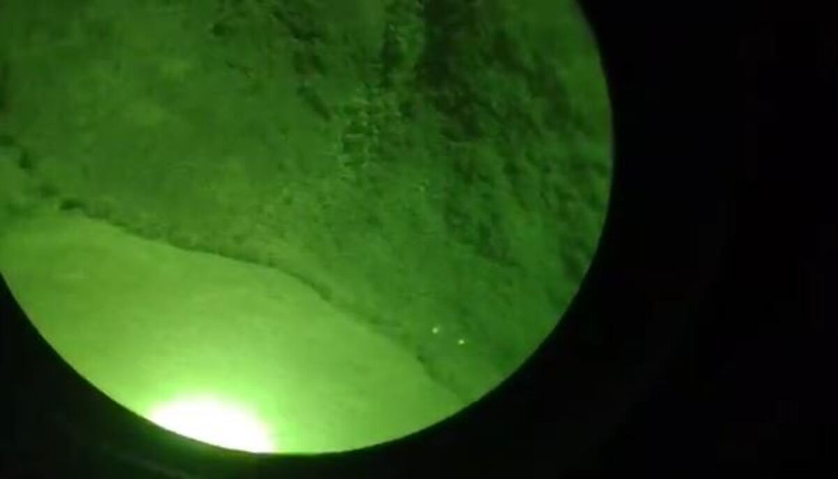 Visão noturna do helicóptero do PM foi fundamental para encontrar o trio