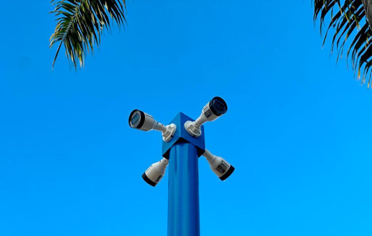 Imagem de uma das torres do projeto Guardiões 7L, em Sete Lagoas