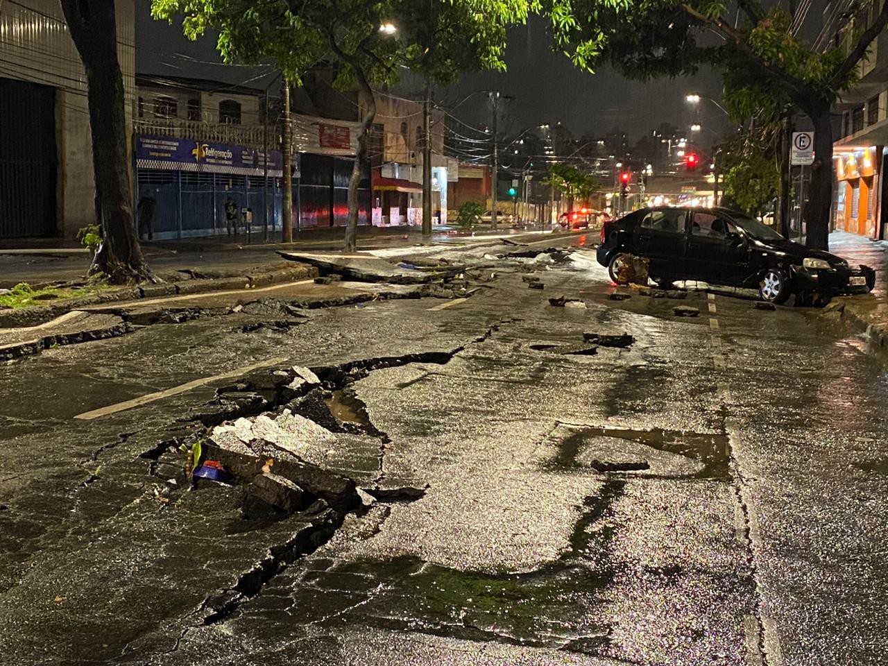 Imagem ilustrativa de chuvas em Belo Horizonte