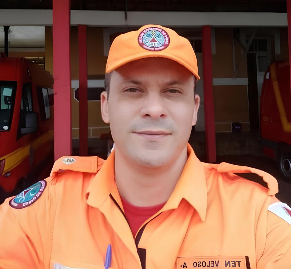 Tenente Veloso, do Corpo de Bombeiros, foi assassinado aos 42 anos enquanto ia para o trabalho em Montes Claros 