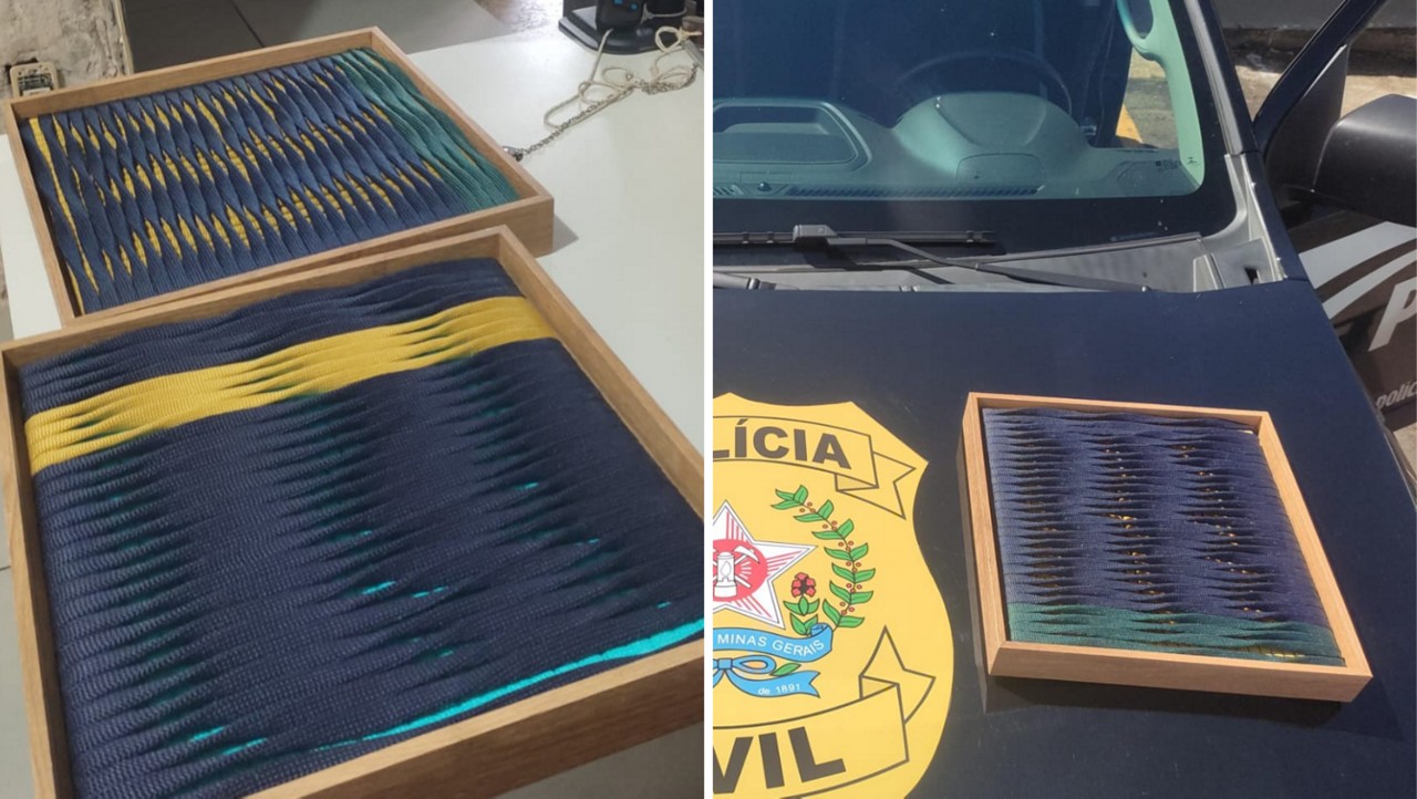 Peças estão avaliadas em R$ 2 mil