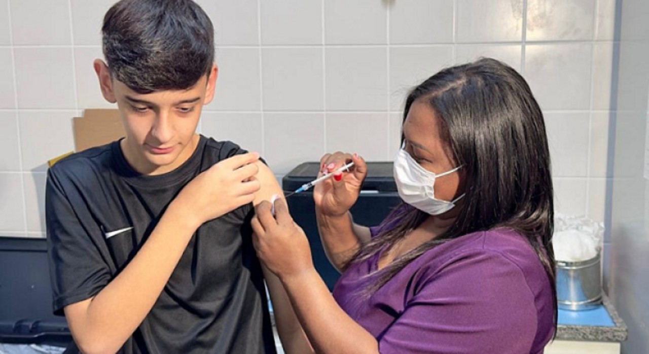 A meta estabelecida pelo Ministério da Saúde é vacinar 90% do público-alvo