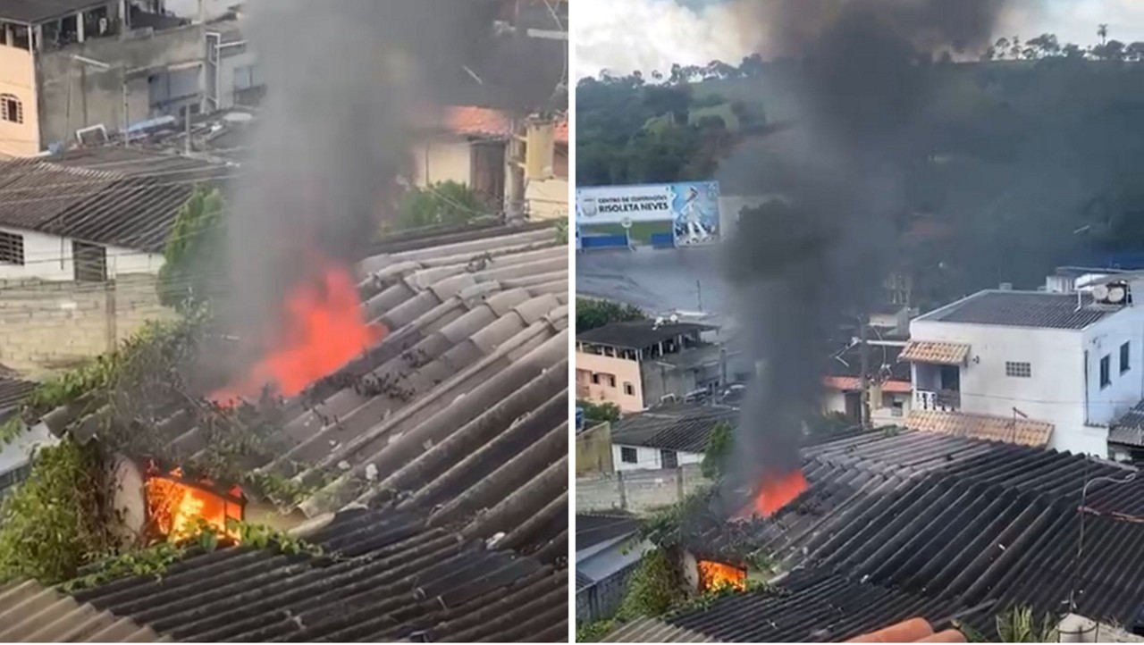 Não há vítimas na residência