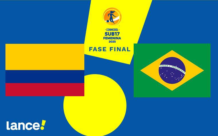 Colômbia e Brasil duelam pelo Sul-Americano sub-17.