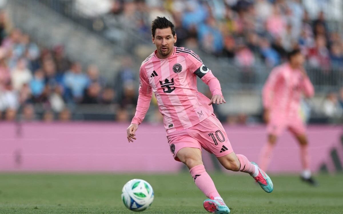 Messi em ação pelo Inter Miami (Foto:Scott Taetsch/Getty Images/AFP)