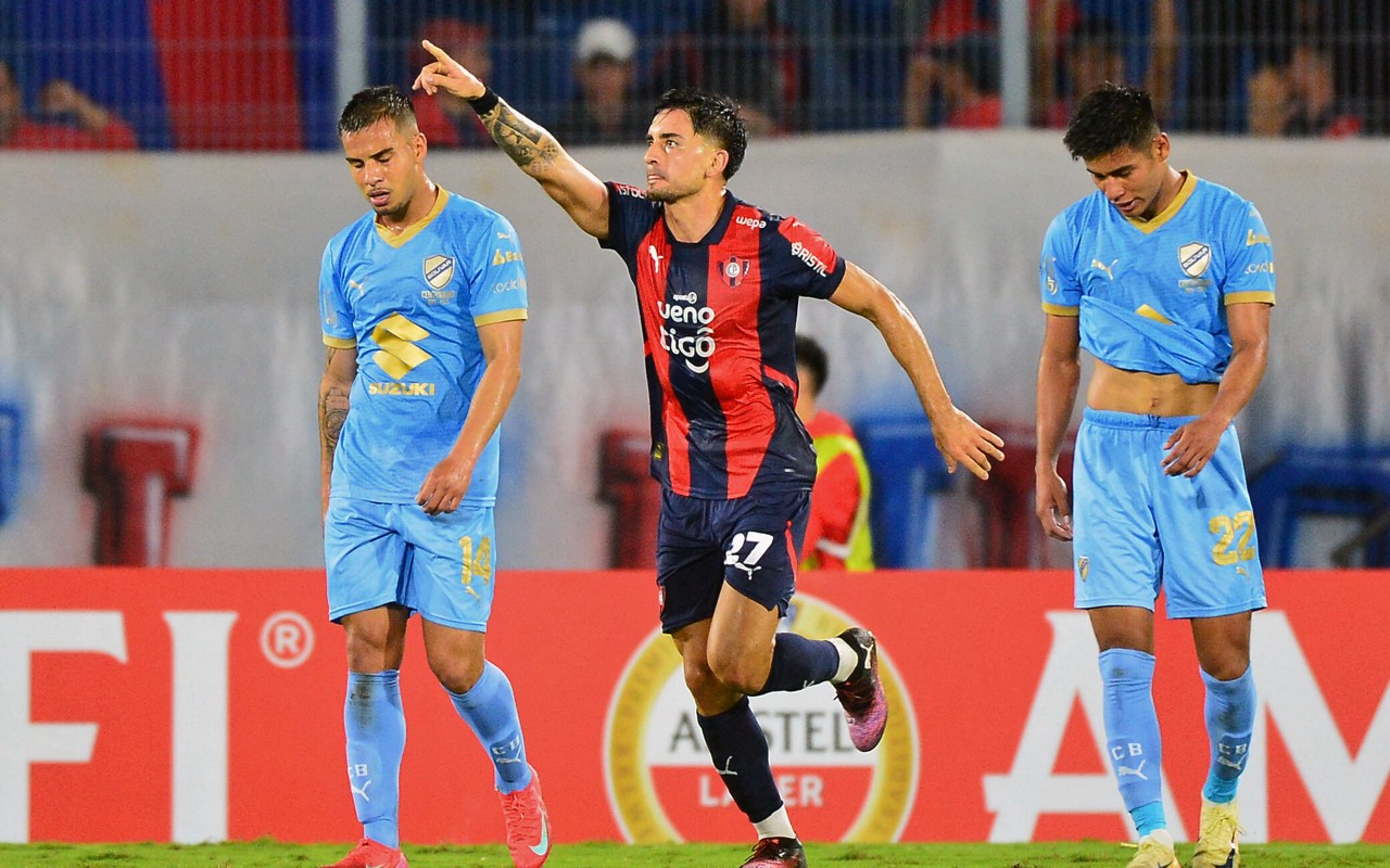 Cerro venceu o Bolívar na Libertadores (Foto: Daniel Duarte / AFP)