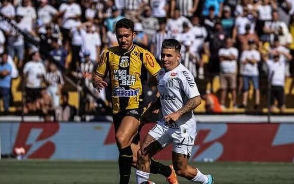 Novorizontino e Santos empatam pelo Paulistão (Foto: Higor Basso/Novorizontino)