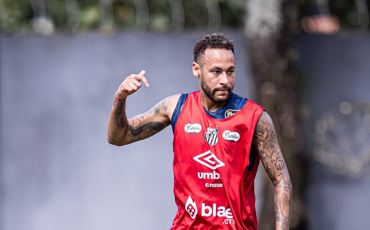 Neymar está de volta aos relacionados do Santos (Foto: Raul Baretta/ Santos FC)