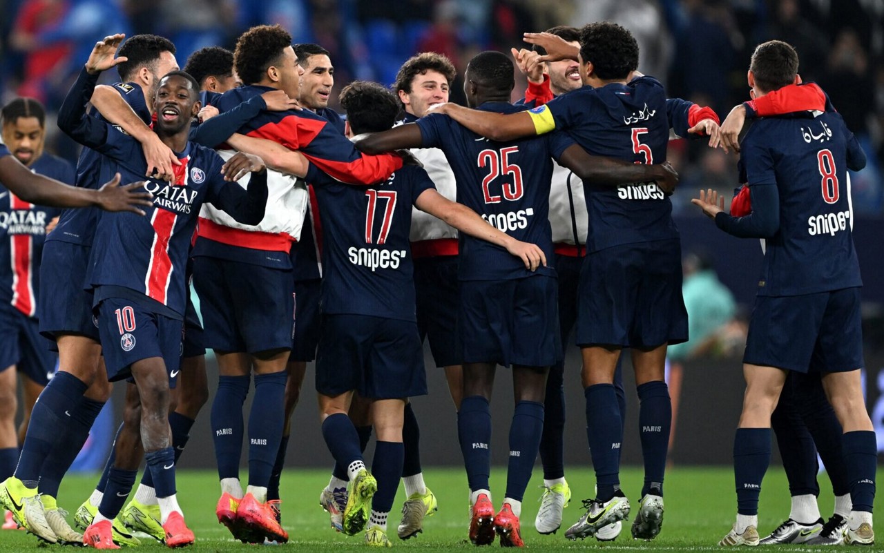 Elenco do PSG é recheado de promessas do futebol mundial (Foto: Mahmud Hams/AFP)