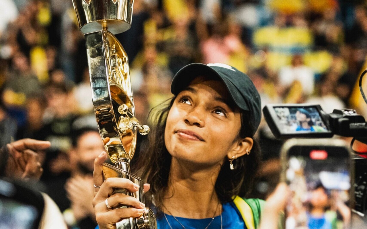 Rayssa Leal foi campeã do Super Crown de 2024 (Foto: Dan Pellicciari/SLS)