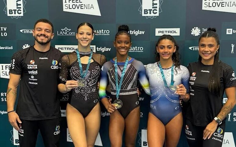 Destaques da Copa do Mundo da Eslovênia disputam o Pan de Ginástica (Foto: Confederação Brasileira de Ginástica/ CBG)