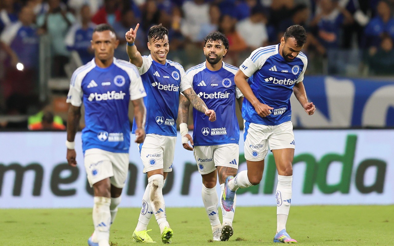 Kaio Jorge marcou dois gols em Cruzeiro x Vila Nova (Foto: Gilson Lobo/AGIF)