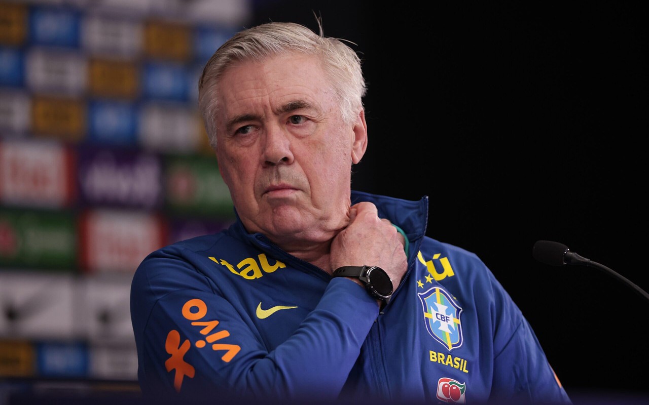 Carlo Ancelotti é o novo técnico da Seleção Brasileira (Foto: Ettore Chiereguini/AGIF)