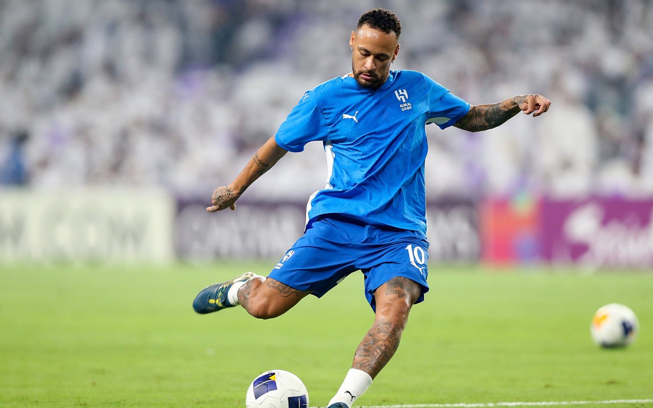 Neymar Jr. atuou pela última vez no dia 4 de novembro pelo Al-Hilal