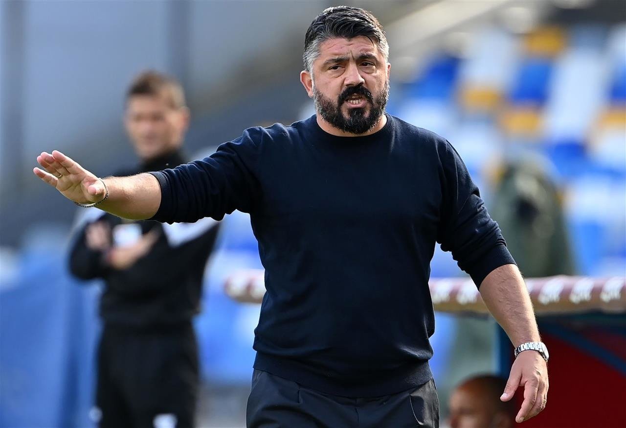 Gattuso tem um título como treinador na carreira (Foto: ALBERTO PIZZOLI / AFP)