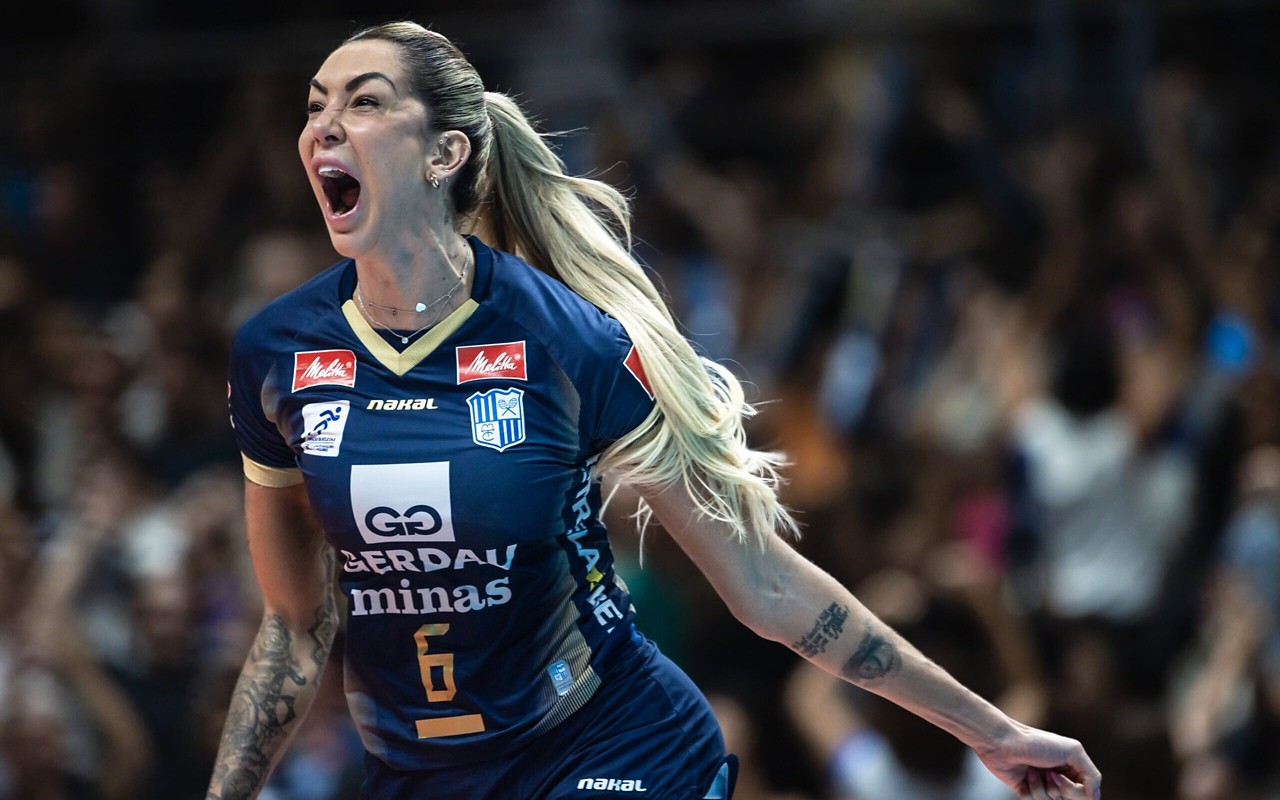 Thaisa Daher - Minas Tênis Clube - Superliga Feminina de Vôlei (Foto: Hedgard Moraes/Minas Tênis Clube)